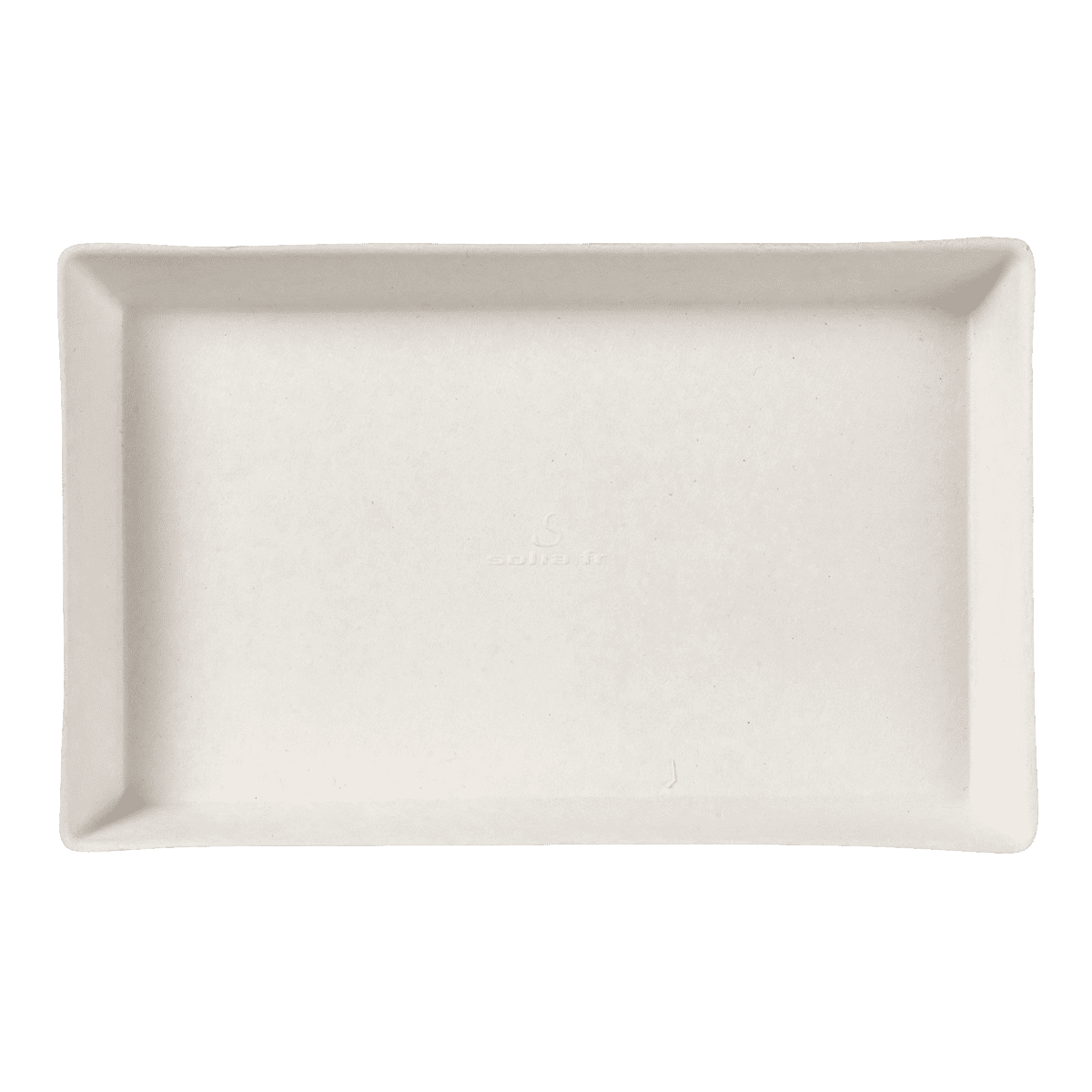 Assiette Quartz pulpe de canne 160x100 mm | 200 Unité(s)