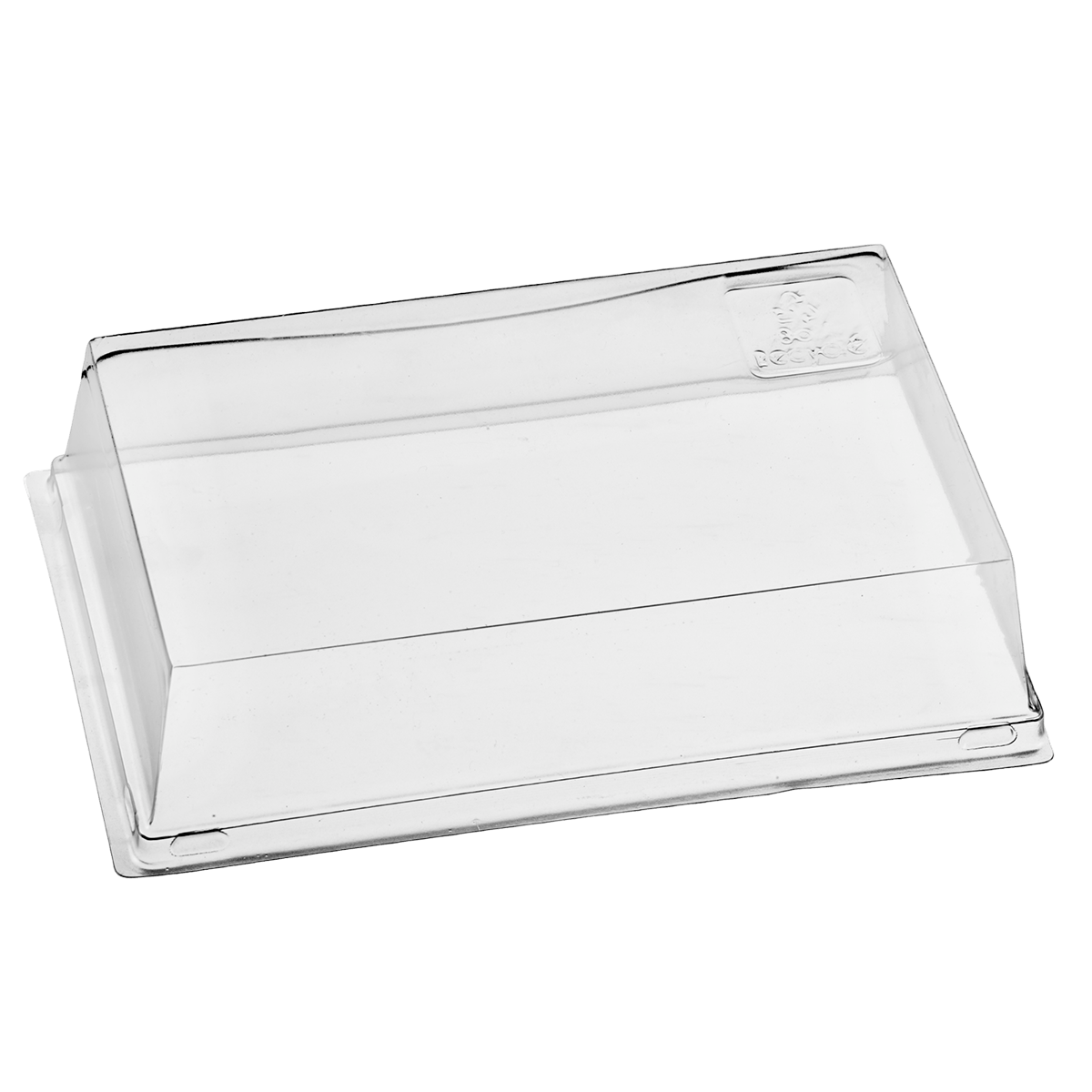 Couvercle RPET pour assiettes Quartz 160x100 mm | 200 Unité(s)