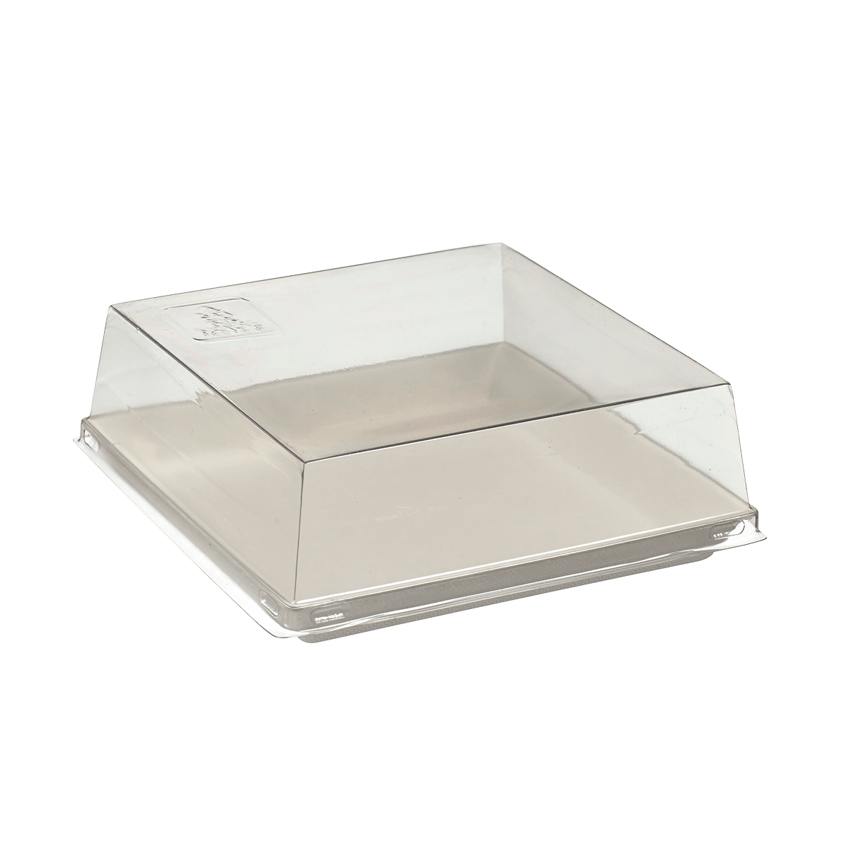 Couvercle Quartz RPET pour assiettes Quartz 130x130 mm | 200 Unité(s)