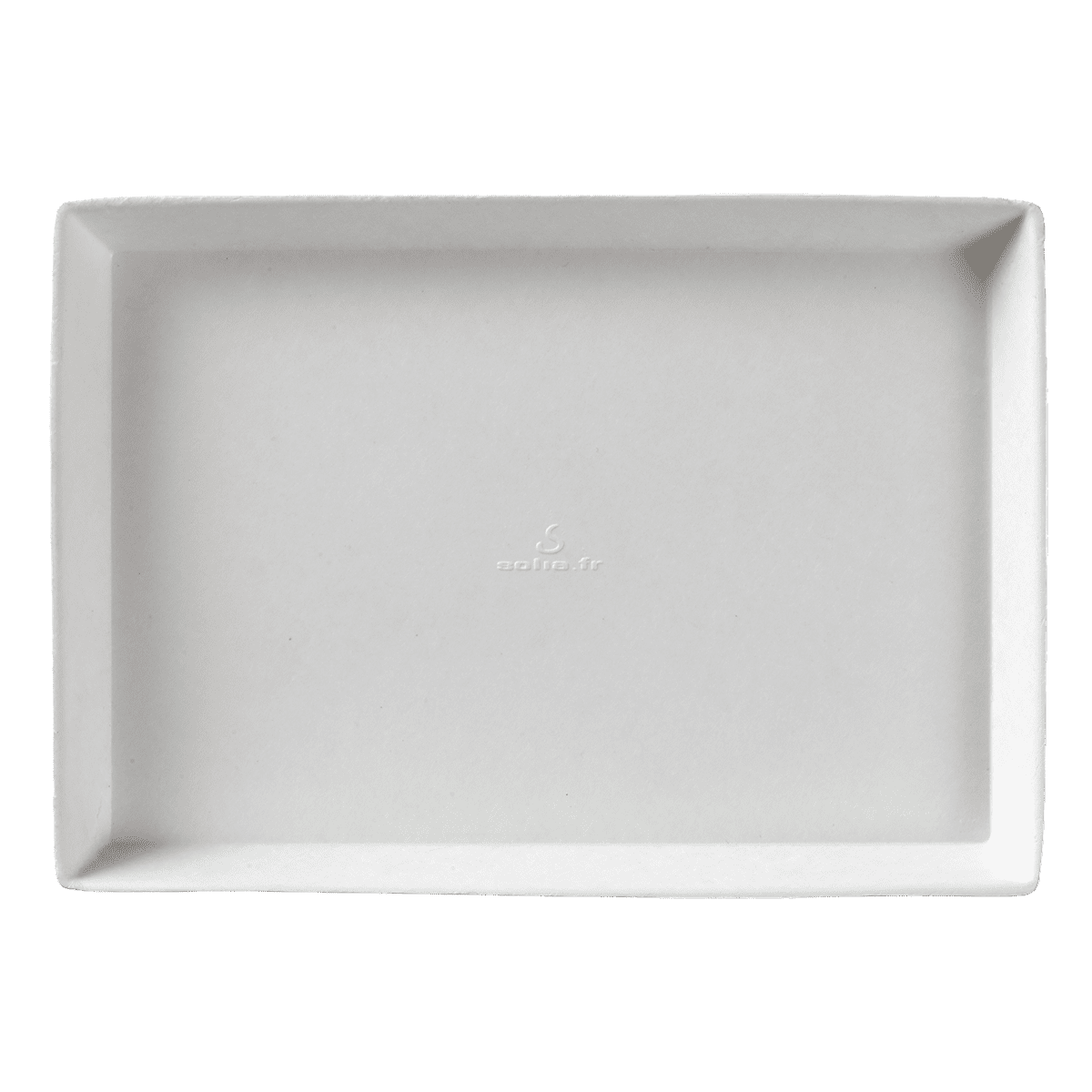 Assiette Quartz pulpe de canne 185x130 mm | 200 Unité(s)