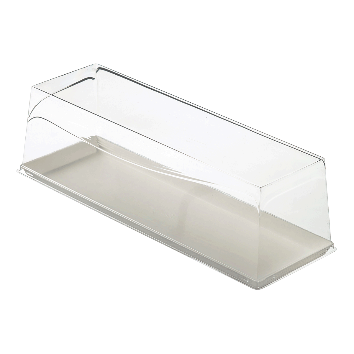 Couvercle haut PET pour assiette Quartz 335x110 mm | 200 Unité(s)