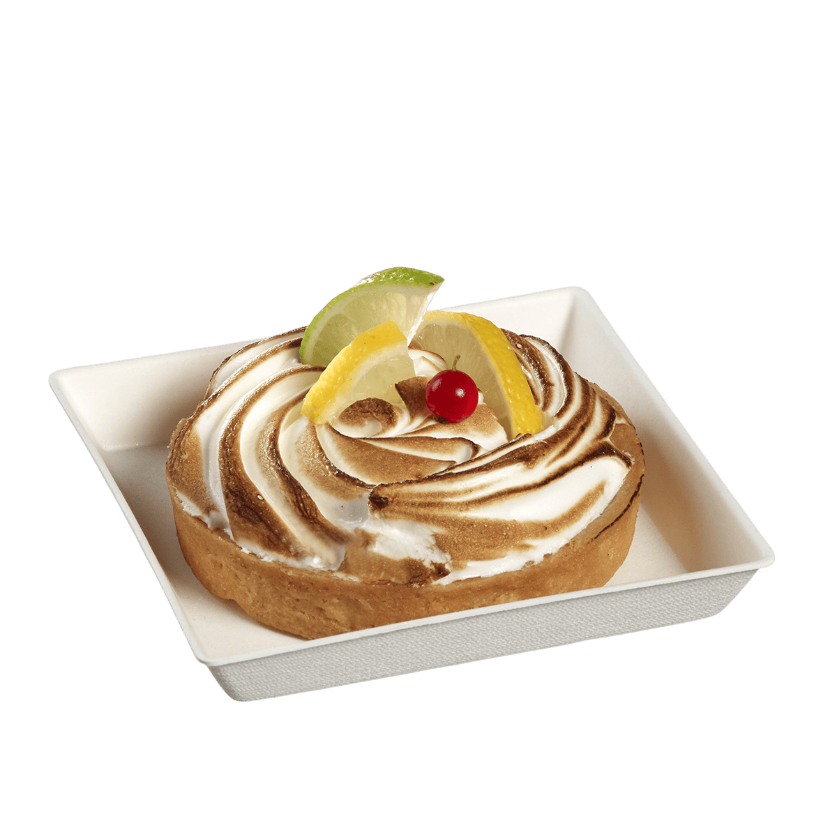 Assiette Quartz pulpe de canne 110x110 mm | 200 Unité(s)