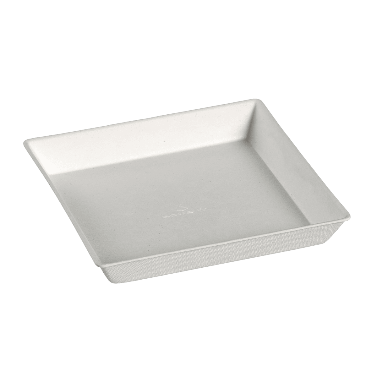 Assiette Quartz pulpe de canne 110x110 mm | 200 Unité(s)