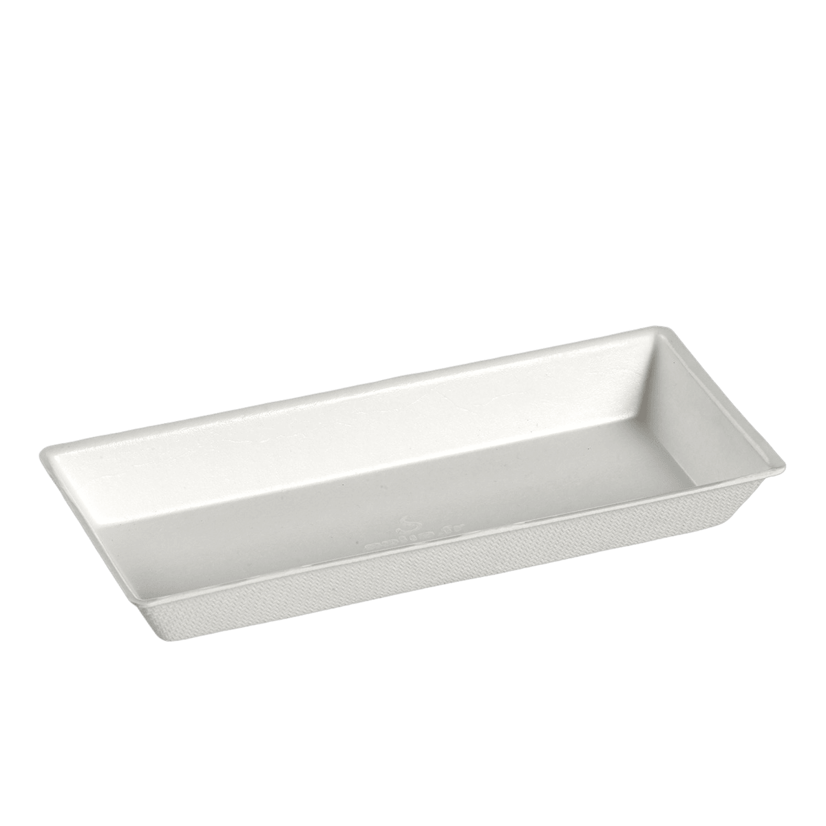 Assiette Quartz pulpe de canne 130x60 mm | 200 Unité(s)