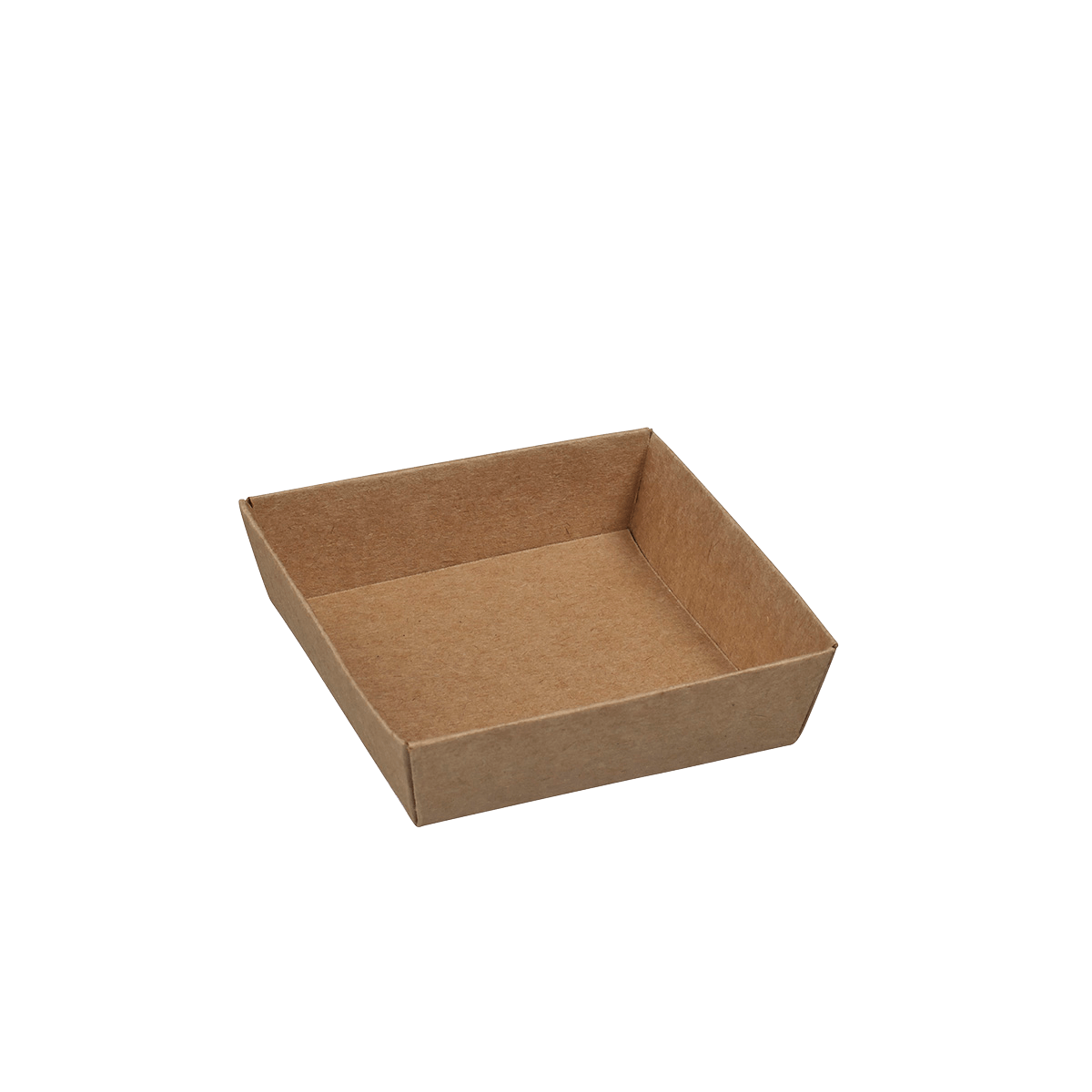 Barquette Quartz carton avec lamination 90x90 mm | 200 Unité(s)