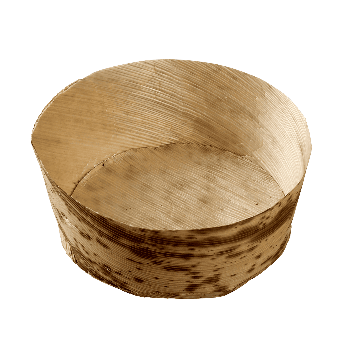 Coupelle Feuille ronde bambou Ø70 mm | 500 Unité(s)