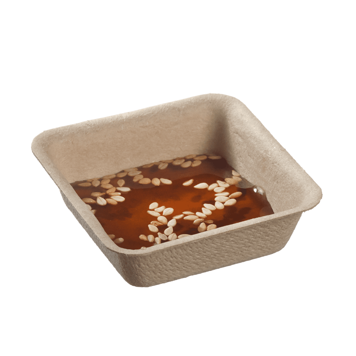 Verrine carrée bambou 50x50x15 mm | 500 Unité(s)