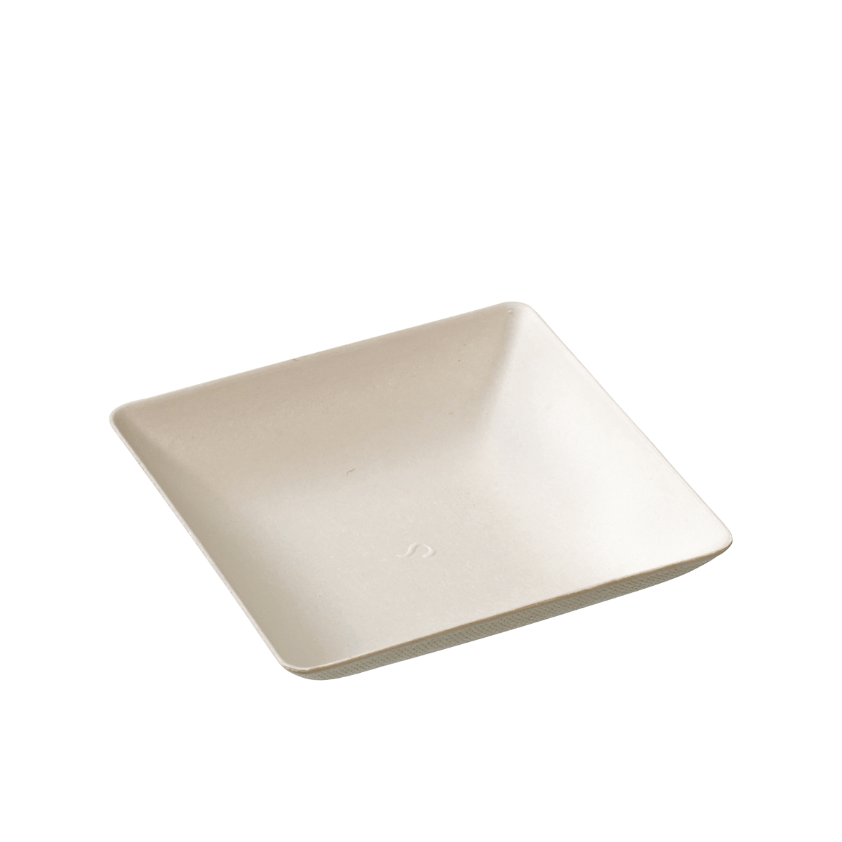 Mini Assiette Imagine pulpe de canne 65x65 mm | 1000 Unité(s)
