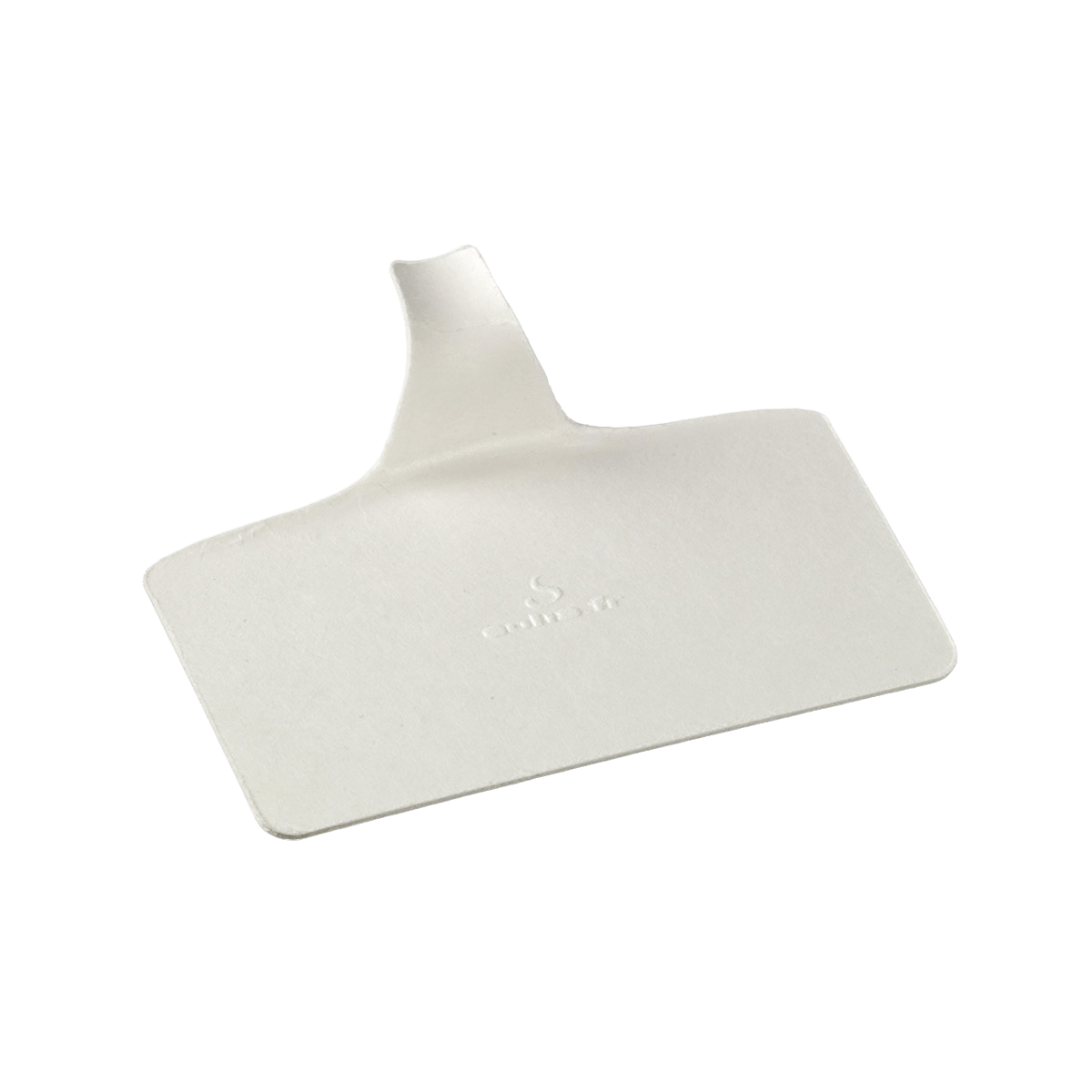 Support à pâtisserie pulpe de canne Palet' rectangle 100x55 mm | 1000 Unité(s)