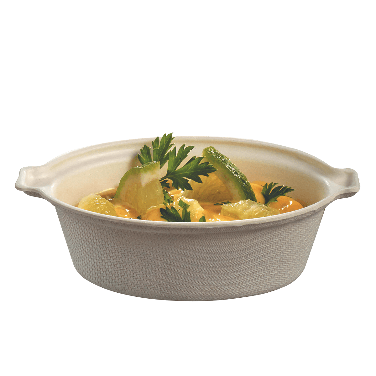 Cocotte Eskoffié pulpe de canne avec lamination 50 ml | 1200 Unité(s)