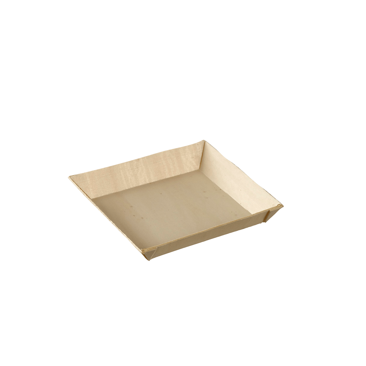 Assiette Quartz bois avec lamination 90x90 mm | 400 Unité(s)