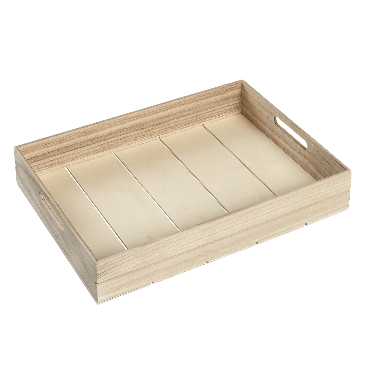 Plateau bois empilable 380x275x67 mm | 10 Unité(s)