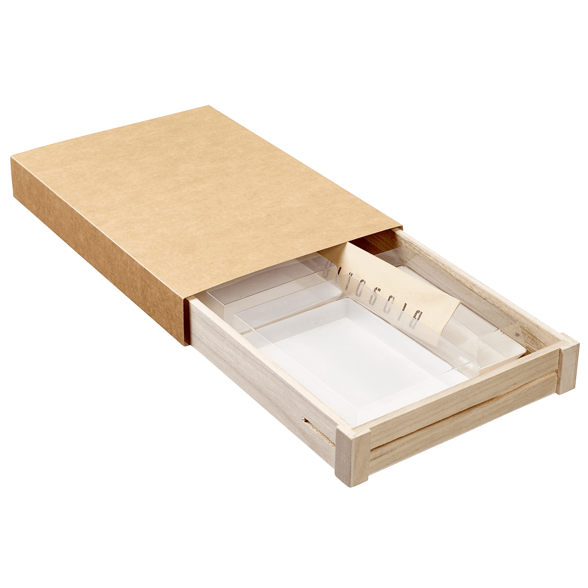 Plateau bois 346x237x46 mm | 20 Unité(s)