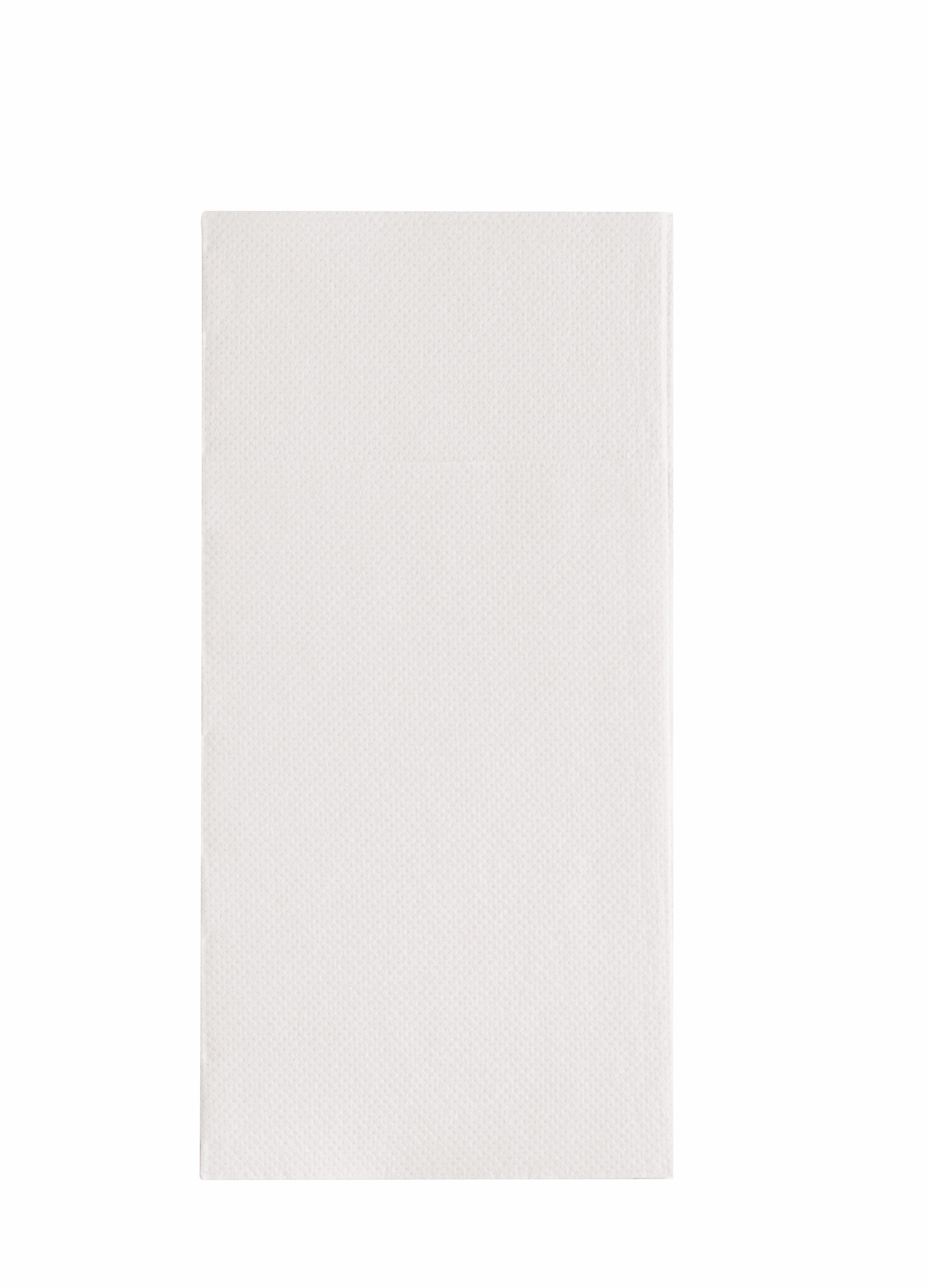 Serviettes Kangourous blanches Pointe à Pointe 40x40 cm |Carton de 960 unités