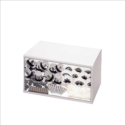 COTILLON 50 PERSONNES "LUXE"  36x30,5x30 CM ASSORTI (1 UNITÉ)