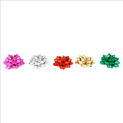 40 U. NOEUDS + 24 ROULEAUX RUBAN POLYESTER (1 UNITÉ)