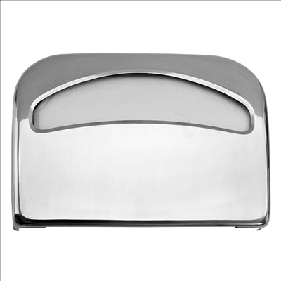 DISTRIBUTEUR COUVRE SIÈGE "W.C." 41,7x29x5 CM ARGENTE METAL (1 UNITÉ)