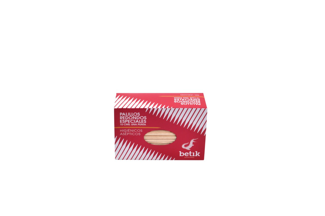 Cure-dents rond 1 pointe Ø 0,2 x 10 cm - 50000 unités