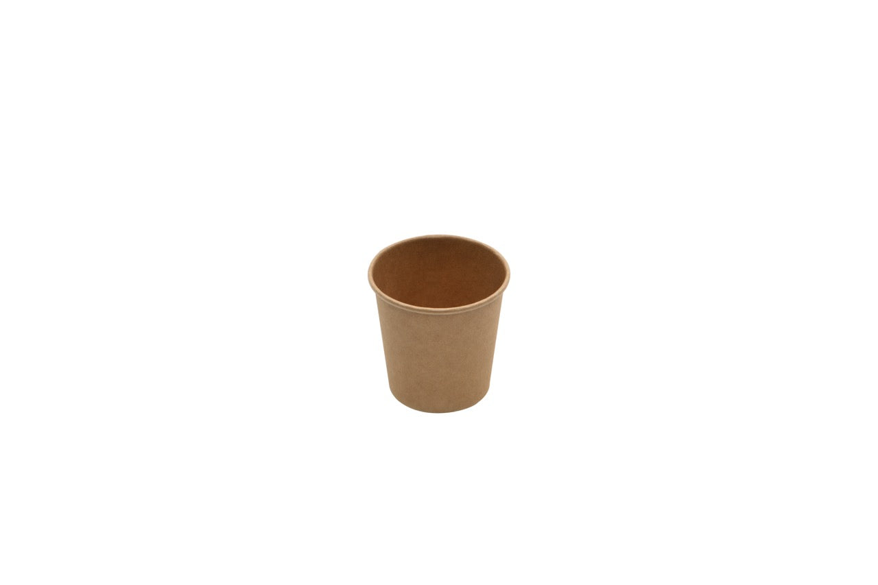 Gobelet en carton kraft 120 ml - 1000 unités