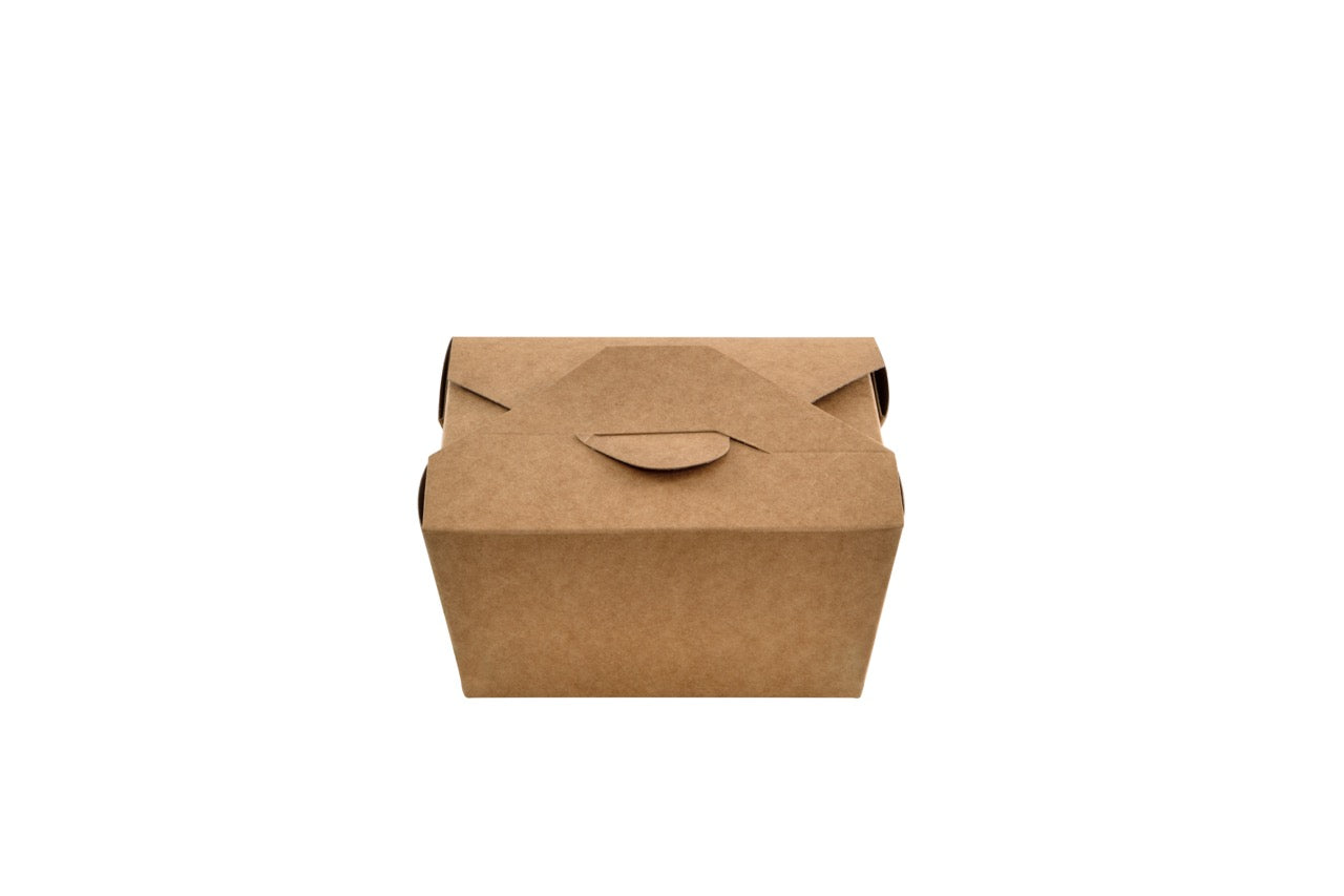Boîte repas americaine en carton kraft 780 ml - 400 unités