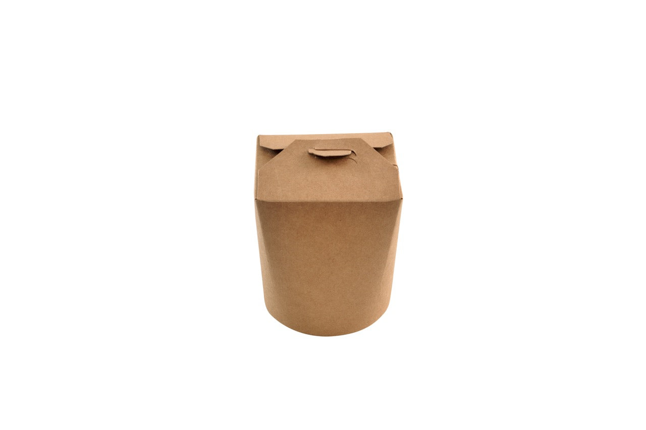 Pot à pâtes / noodles en carton kraft 480 ml - 500 unités