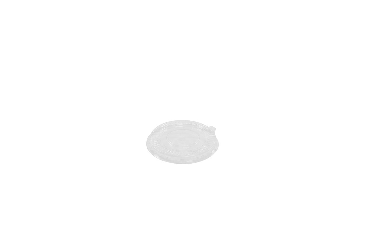 Couvercle plat en PET pour Pot à glace 120 ml - 1000 unités