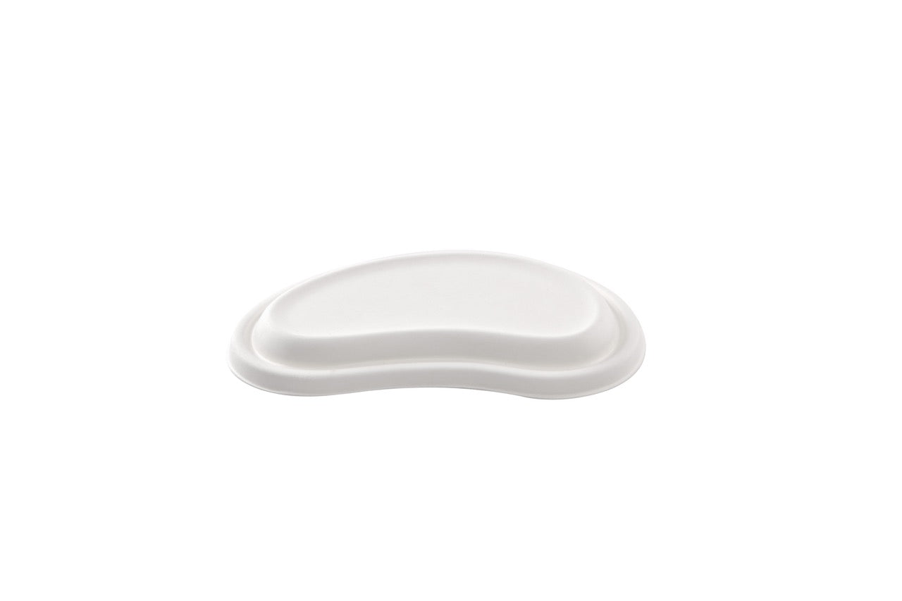 EKO Wing 550 ml - Couvercle blanc en canne à sucre pour bol EKO Wing 550 ml - 120 unités