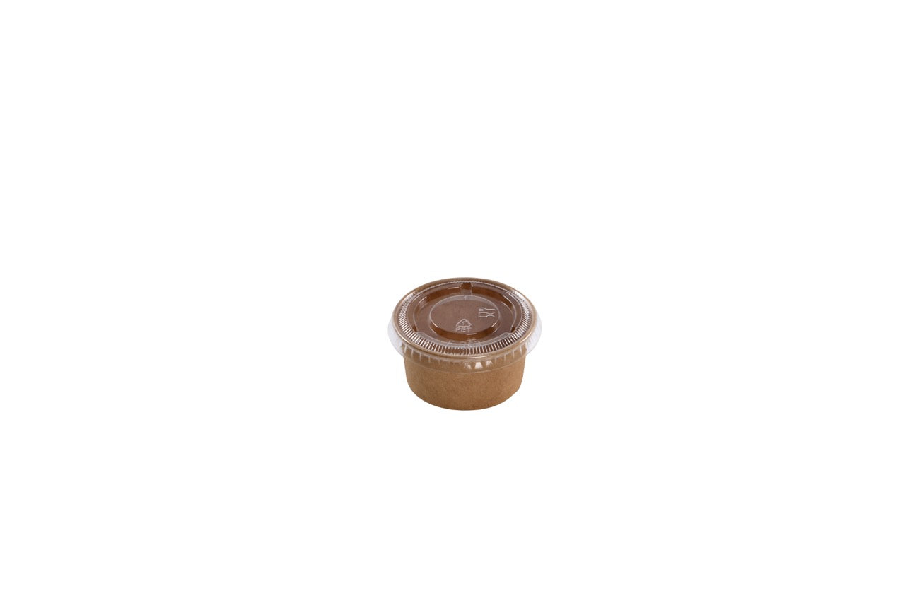 Pot en carton kraft 60 ml - 2000 unités