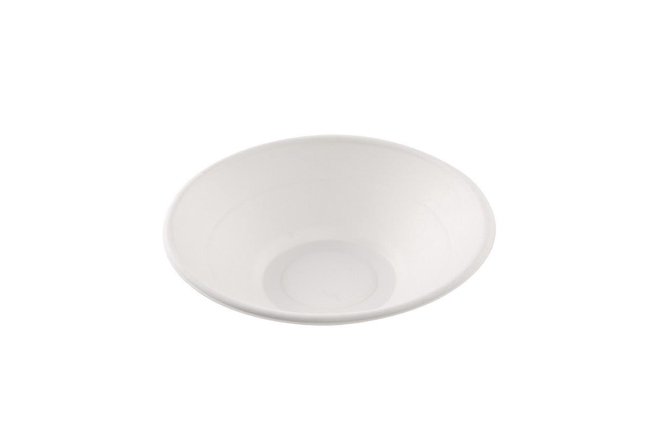 Saladier rond blanc en canne à sucre 750 ml - 600 unités