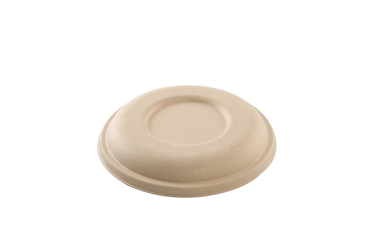 Couvercle crème en canne à sucre pour Saladier rond 750 / 950 / 1200 ml - 600 unités