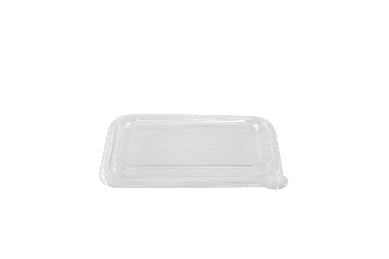 Couvercle en rPET pour Barquette rectangulaire 550 / 750 / 1000 ml - 500 unités