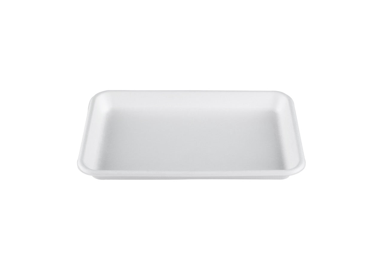Assiette rounde blanche en canne à sucre SANS PFAS Ø 17 cm - 800 unités