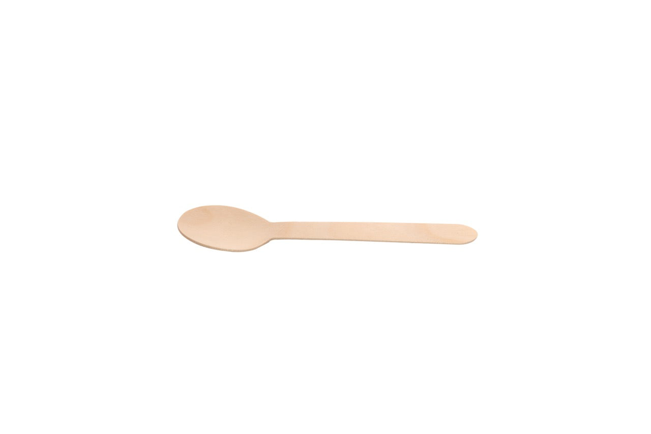 Cuillère en bois FSC 16 cm - 3000 unités