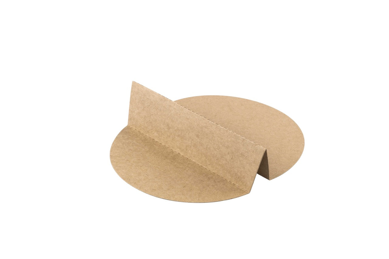 Séparateur en carton kraft pour Saladier rond 1100 ml - 500 unités