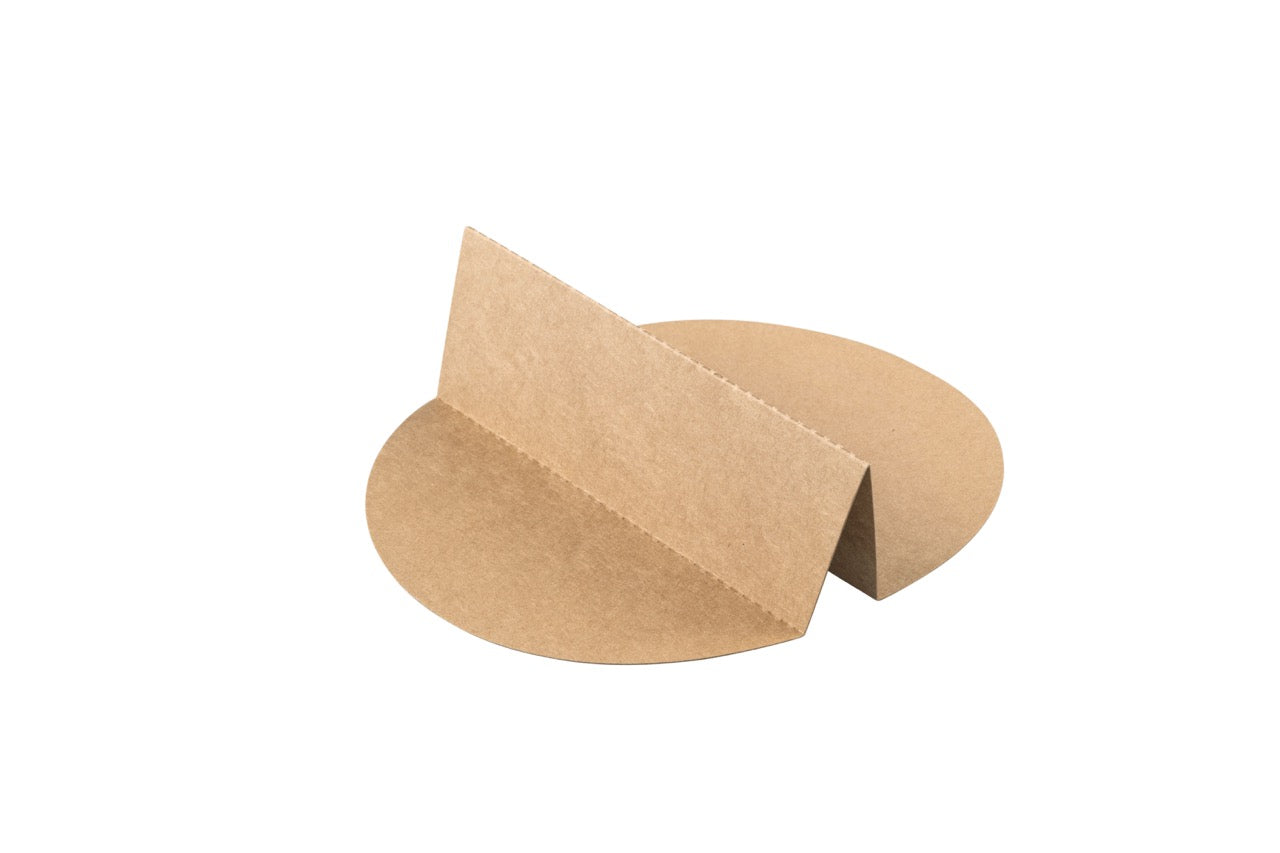 Séparateur en carton kraft pour Saladier rond 1300 ml - 500 unités