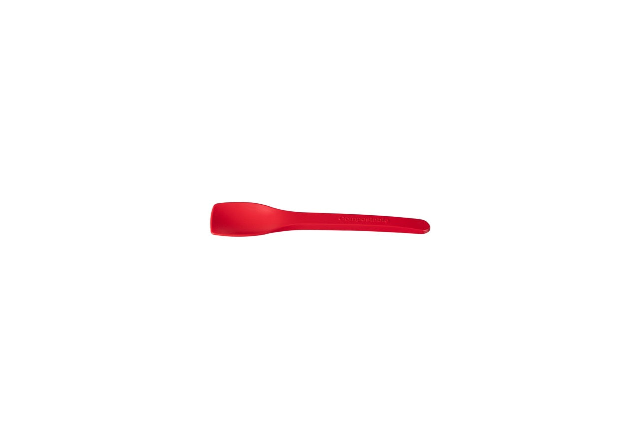 Cuillère à glace couleurs en CPLA 10 cm - 5000 unités