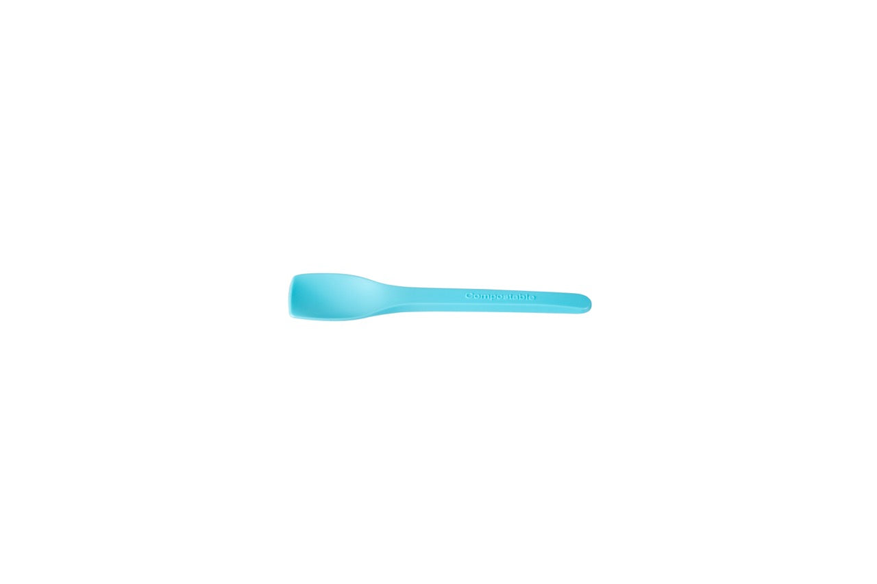 Cuillère à glace couleurs en CPLA 10 cm - 5000 unités
