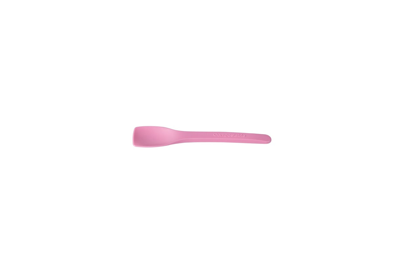 Cuillère à glace couleurs en CPLA 10 cm - 5000 unités