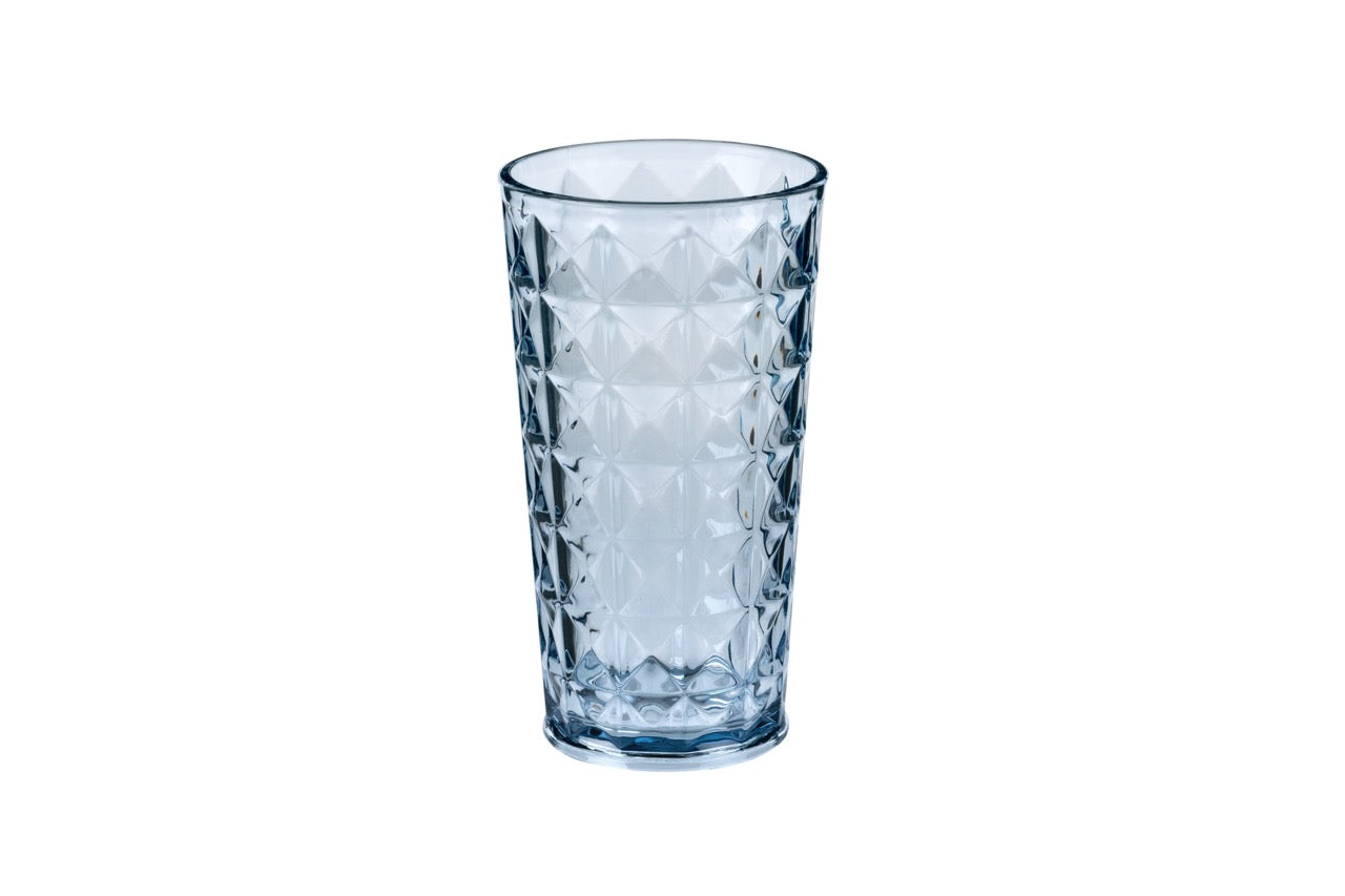 KUBE verre haut bleu 630 ml - 48 unités