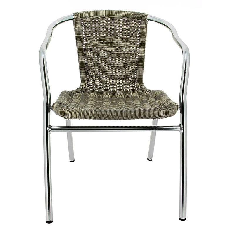 Fauteuil restaurant Blain GRIS METAL ｜ 1 Unité(s)