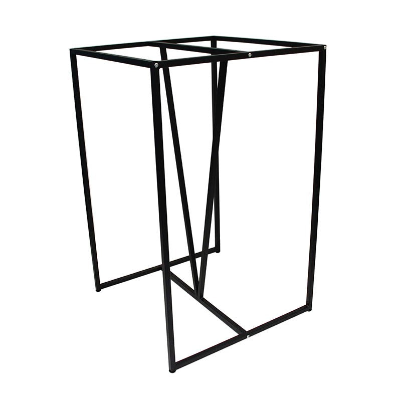 Pied de table mange debout métal design Istres NOIR METAL ｜ 1 Unité(s)