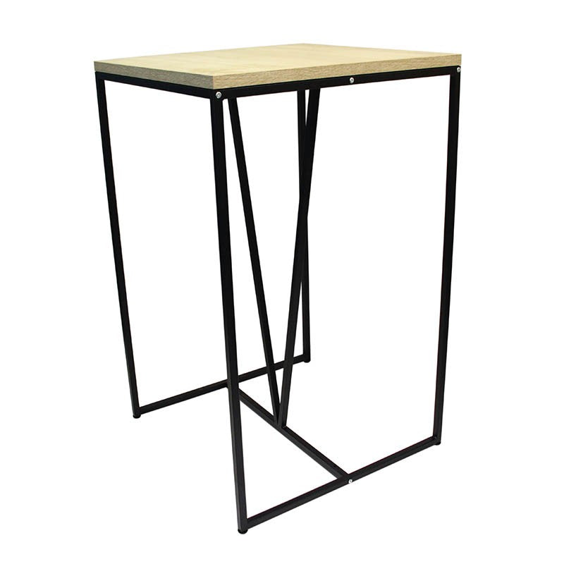 Pied de table mange debout métal design Istres NOIR METAL ｜ 1 Unité(s)