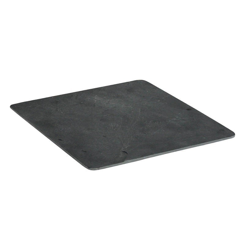 Plateau ardoise Pizarra carré 23x23 NOIR ARDOISE ｜ 20 Unité(s)