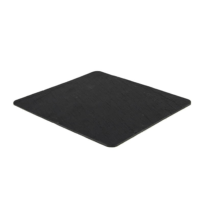 Plateau ardoise Pizarra carré 27x27 NOIR ARDOISE ｜ 16 Unité(s)