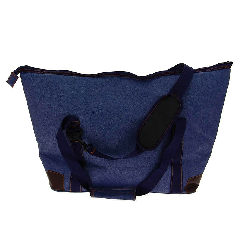 Sac de plage jeans isotherme sans accessoires BLEU ISOTHERME ｜ 10 Unité(s)