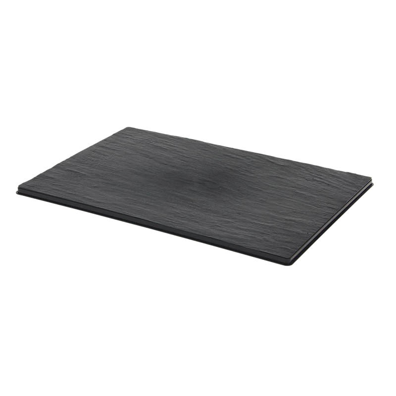 Plateau ardoise Plastik 30x20 NOIR PLASTIQUE ｜ 50 Unité(s)