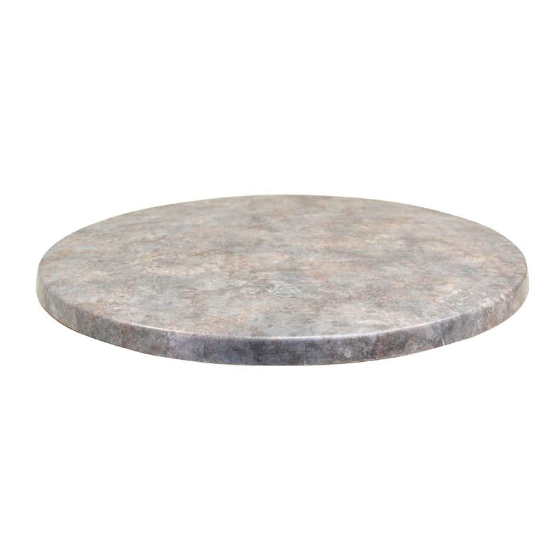 Plateau de table rond Topalit Ø60 ZINC BOIS ｜ 1 Unité(s)