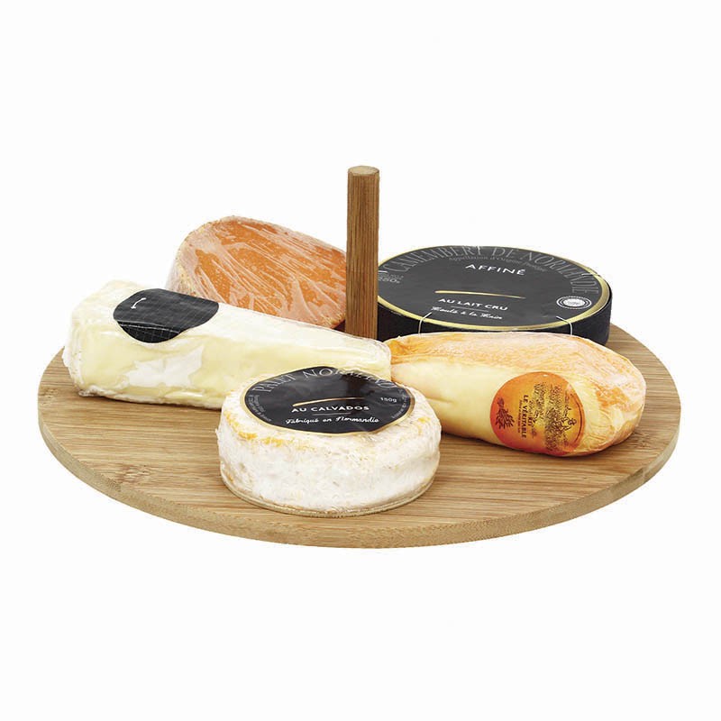 Plateau fromage bambou serviteur rond Ø28 BAMBOU BAMBOU ｜ 24 Unité(s)