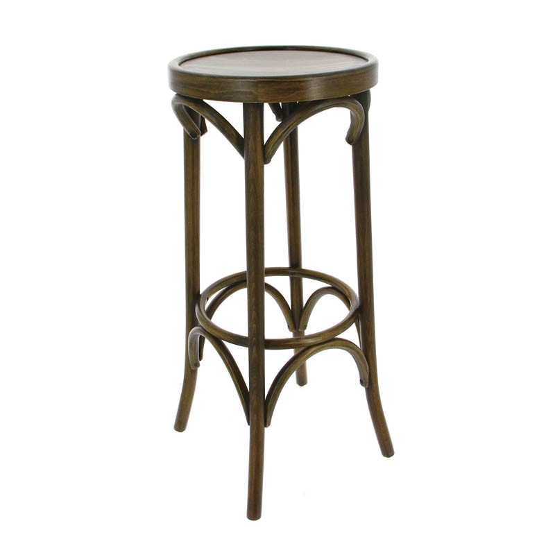 Tabouret haut bois New Orleans CERUSE BOIS ｜ 1 Unité(s)