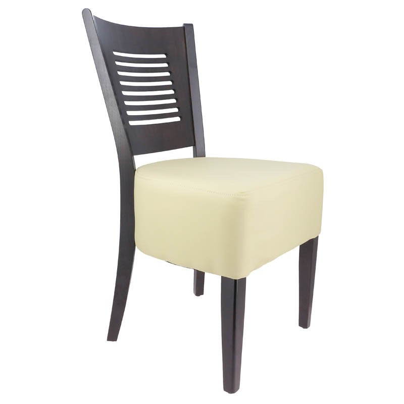 Chaise restaurant bois Amily BEIGE BOIS ｜ 2 Unité(s)